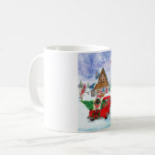 Mug Pekingese Chien dans la livraison de Noël Camion N (Devant gauche)