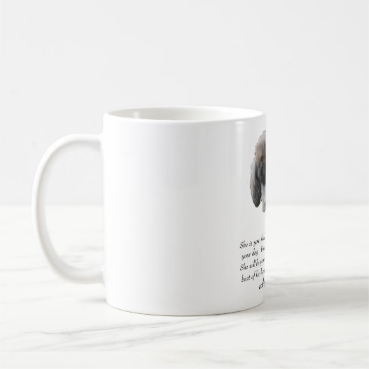 Mug Pekingese Keepsaké - Femme (Gauche)