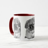 Mug Pekingese Puppy (Devant gauche)