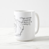 Mug Pekingese Si Les Chiens Pouvaient Parler (Devant droit)