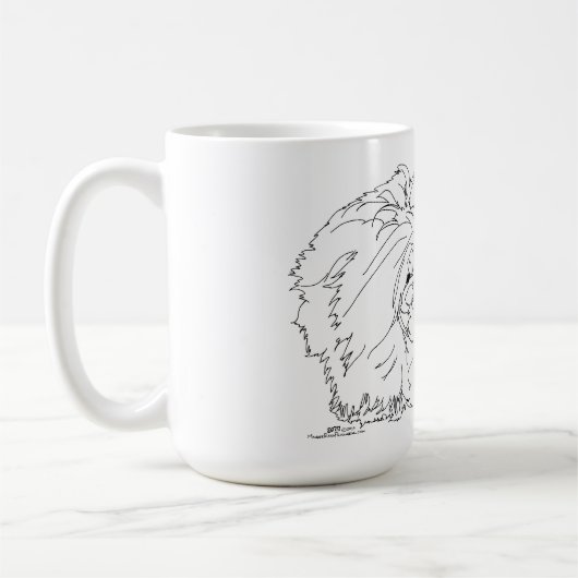 Mug Pekingese Si Les Chiens Pouvaient Parler (Gauche)