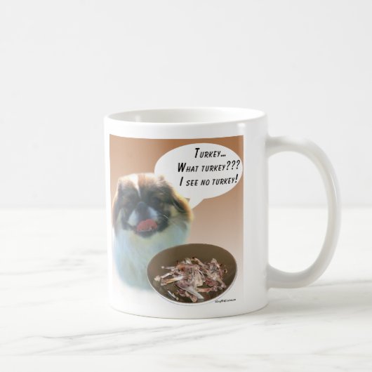 Mug Pekingese Turquie (Droite)
