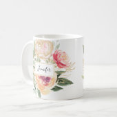 Mug Pelée et huile d'or fleurissent Musique (Devant gauche)