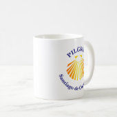 Mug Pèlerin de Santiago de Compostella (Devant droit)