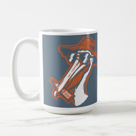Mug Pélican à l'abri du soleil (Gauche)