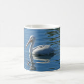 Mug Pelican Flottant Calme Eau Bleue Large Oiseau Sauv (Centre)