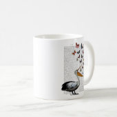 Mug Pelican & Papillons (Devant droit)
