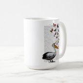 Mug Pelican & Papillons (Devant droit)