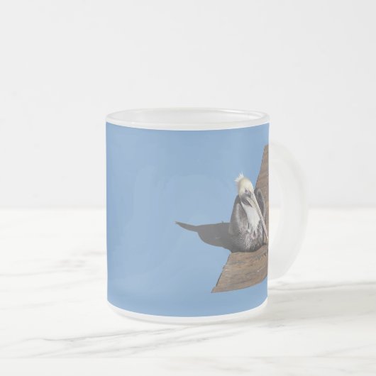 Mug - Pélican sur la jetée (Devant droit)