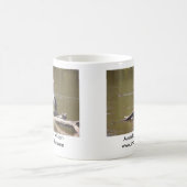 Mug pélican sur le tronçon, (Centre)