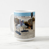 Mug Pélicans Amoureux, (Devant gauche)