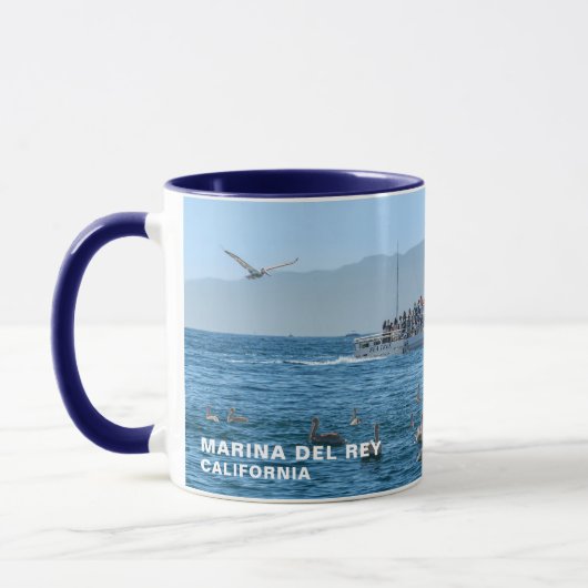 Mug Pélicans - Marina Del Rey, CA (Gauche)