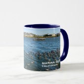 Mug Pélicans - Marina Del Rey, CA (Devant droit)