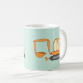 Mug Pelle jaune (Devant droit)