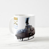 Mug Peloton bleu d'armes de fantôme (Devant gauche)