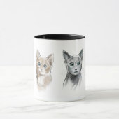 Mug Peloton de chat (Centre)