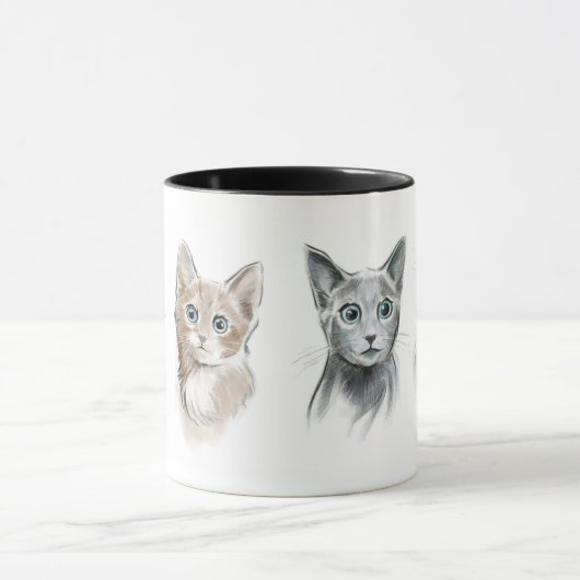 Mug Peloton de chat (Centre)