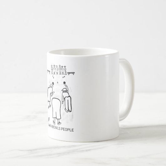 Mug Pelouse Bowles gens (Devant droit)