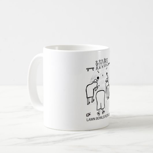 Mug Pelouse Bowles gens (Devant gauche)