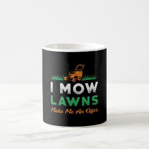 Mug Pelouse I Mow Pelouses jardinier jardin gazon moul
