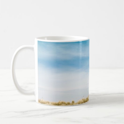 Mug Pelouse verte sous ciel bleu (Gauche)