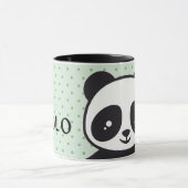 Mug Peluche d'enfant - vert | (Centre)