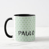 Mug Peluche d'enfant - vert | (Gauche)