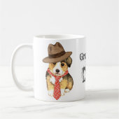 Mug Pembroke Welsh Corgi Papa (Gauche)