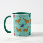 Mug Pembroke Welsh Corgi Shadow (Gauche)