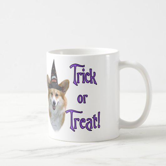 Mug Pembroke Welsh Corgi Trick (Droite)