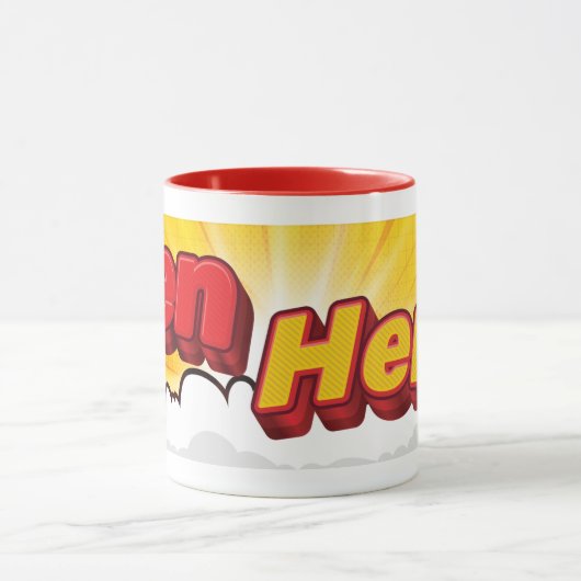 Mug Pen Hero BOLD Logo (Centre)