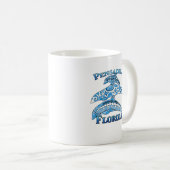 Mug Penacola Floride Vacation Tribal Dolphins (Devant droit)