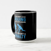 Mug Pénalité du joueur de hockey (Devant gauche)