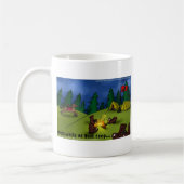 Mug Pendant ce temps @ Boot Camp Funny Tees Cartes Cad (Gauche)