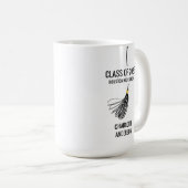 Mug Pendentif de Casquette de Remise de Diplômes (Devant droit)