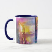 Mug PENDRAGON Chevaliers médiévaux, Coucher de soleil  (Gauche)