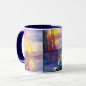 Mug PENDRAGON Chevaliers médiévaux, Coucher de soleil  (Devant gauche)