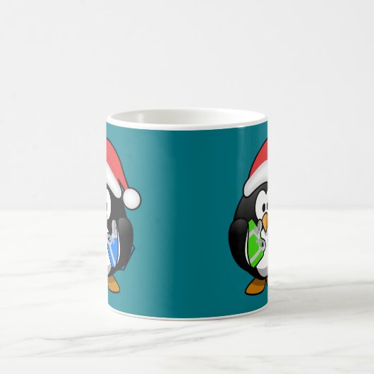 Mug Penguin avec cadeaux (Centre)