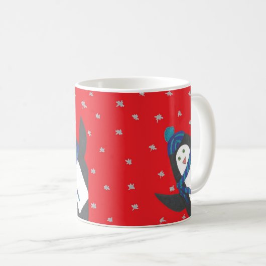 Mug Penguin de Christmas (Devant droit)