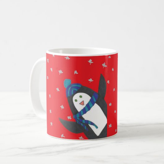 Mug Penguin de Christmas (Devant gauche)