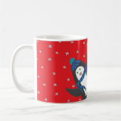 Mug Penguin de Christmas (Gauche)
