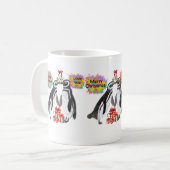 Mug Penguin de Noël (Devant gauche)