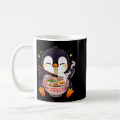 Mug Penguin Eating Ramen (Gauche)