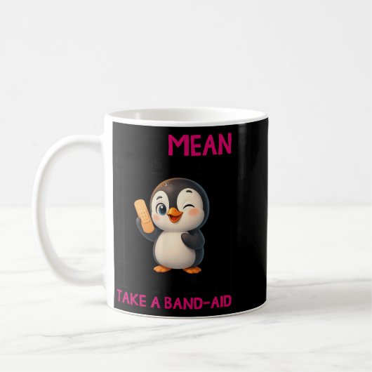 Mug Penguin I'm Not Mean I'm Just Honest The Truth Hur (Gauche)