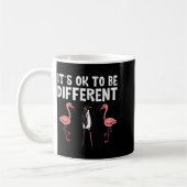 Mug Penguin Its Okay To Be Different Flamingo Men Wome (Gauche)