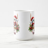 Mug Penguins de Noël meilleur grand-père (Centre)