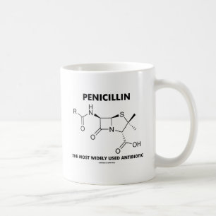 Mug Pénicilline la plupart d'antibiotique très utili
