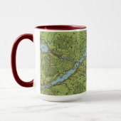 Mug Péninsule de Gaspe, Carte du Canada (Gauche)