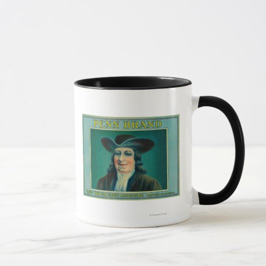 Mug Penn Lemon LabelWhittier, CA (Droite)