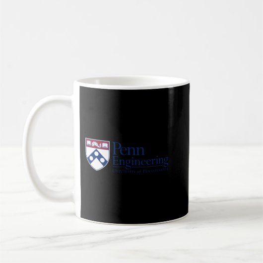 Mug Penn Quakers Hommes Vêtements École d'Ingénierie (Gauche)
